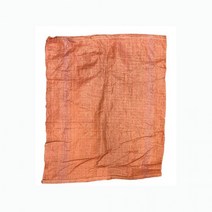 상단 끈이 달려있는 포대자루 주머니 마대자루 봉투, 주황 마대자루(대형)67X90