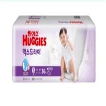 2021 신형 하기스 맥스드라이 밴드형 기저귀 남녀공용 점보형 6단계(14~19kg), 6단계 점보, 360매
