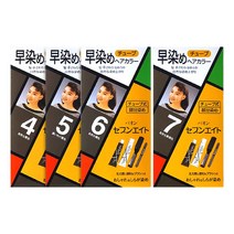 세븐에이트 헤어칼라 염모제 1+1기획, 상세페이지 참조7, 6자연스러운갈색 / 4자연갈색