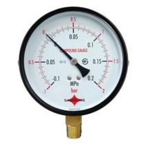 빠른출고 삼성계기 일반 압력계 진공계 연성계 A타입 100파이 측정공구 센서 수도배관 배관 소방배관, /100파이 6bar/