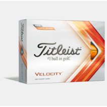 타이틀리스트 정품 벨로시티 Velocity 2022 골프공, 오렌지, 1개, 1개