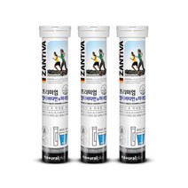 잔티바 프리미엄 멀티비타민앤미네랄 독일 발포 캔디 20정X3통 천연 석류맛 물에타서마시는 무카페인 무설탕 음료 하루권장량 하루1정 항산화 활력 면역력증진 상큼한날엔 중요한날엔 운동선수 성장기 어린이 어르신 활기찬아침 시원한 비타민주스, 3통, 20정