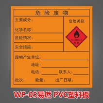 써멀테이프 폐물 표지판 라벨 위폐 엠블럼 경고 스티커 독이 있다 유해함 불붙기 쉽다 PVC KT 위험물 1795518089, 40x40cm, WF-5 불붙기 쉽다 PVC비닐 판