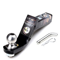 캠핑 카라반 견인고리 후크 헤드 걸쇠 트레일러 장치 볼포함, 유럽식50mm