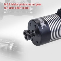 SURPASSHOBBY 0 RC 모델 자동차 모터 금속 피니언 기어 M0.6 5mm 7T 20T, 07 23T
