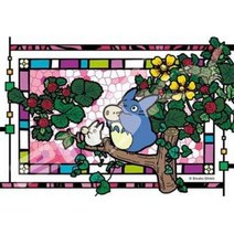 마녀배달부 키키 아트 크리스탈 직소 퍼즐 126 피스 토토로 지브리 스튜디오 ensky, 03.토토로 오카리나를 불고 크리스탈 아트