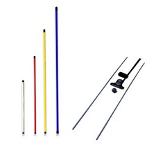 다양한길이 얼라이먼트스틱 에이밍스틱, 40cm, 레드