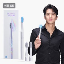 트로마츠 미세전류 칫솔 심플 프로 하석진 칫솔, 옵션A(배터리타입), 그레이