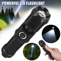 캠핑등 Led 손전등 울트라 브라이트 토치 라이트 Xhp70 강력한 3 모드 USB 충전식 방수 T6 LED 줌 램프 구슬 감성랜턴 LED랜턴, 한개옵션0
