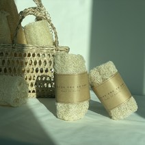 더 부드러운 국산 천연 수세미, 천연 수세미(중-약12cm), 1개