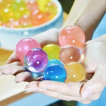 왕개구리알 워터비즈 수경재배 수정토 화분 원예 수경재배 장식 데코 인테리어
