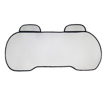 인더카 통풍 매쉬 경차 뒷좌석 방석 2열 뒷자리, 실버