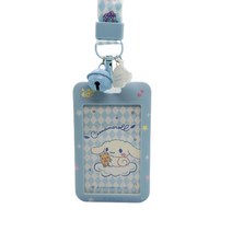 산리오 캐릭터즈 귀여운 방울 카드 목걸이 지갑