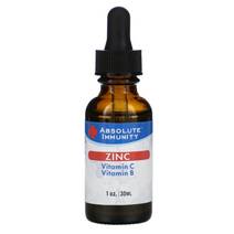 [핫딜][오늘출발][30ml] 앱솔루트 액상 아연 징크 Zinc 남자 여자 남성 여성 아연 영양제 보충제 징크시럽 드롭, #초특가# 30ml x 4개, 4개