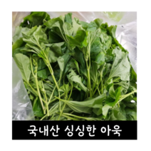 [국내산/국산] 당일채취 생 아욱 아욱나물 1kg 생아욱 이유식재료 이유식 재료 신선한 생아욱나물 요리재료 나물용 아욱국 봄나물, 1개