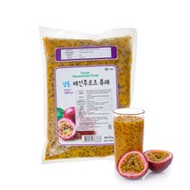 [신정푸드] 냉동 패션후르츠 퓨레(비닐포장) - 2kg, 1개