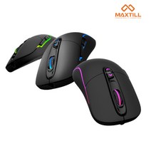 TRON G10 pro 배틀넷 롤링스카이 게임전용마우스, 매트블랙