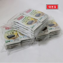 유기농김 미니도시락김 2g X 30봉 대천김 도시락김, 30개, 상세페이지 참조