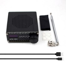 신호 발생기 캘리브레이터전체 밴드 라디오 수신기 OLED 디스플레이 ATS-20 + 지원 USB 충전, 한개옵션0