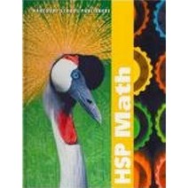 HSP MATH STUDENT EDITION GR 3, Houghton Mifflin Harcourt
