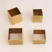 북유럽 가구 다리 호두나무 식탁의자 순동백발싸개 북유럽 원목가구 소파 사각형 황동 철물보호발싸개, 15 길이50와이드50높음20두꺼움1.5