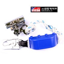 추락방지대 SSEDA 16mm 안전 로프 코브라 로립 죔줄 낙하 추락 충격 흡수 안전벨트 성안세이브 국산 하방지대 주상용 추락방지로프 고소작업 안전띠 안전그네 수직 구명줄 슬라이드