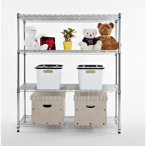 둘더스 산업용 메탈선반 선반당하중100kg, 산업용 폭1200-4단