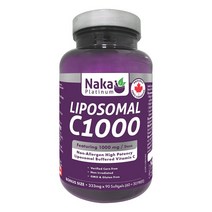 나카 리포좀 비타민C 1000mg 90정 리포소말공법 고함량