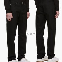 아페쎄 23FW PETIT 뉴 스탠다드 미드라이즈 생지 데님 BK