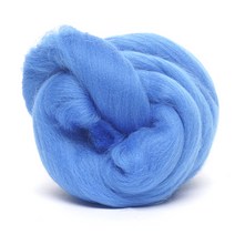 삼남뜨개실 파스텔 양모 20g 10+1 양모펠트 니들펠트 45색, Pstel 양모, 블루, 1개