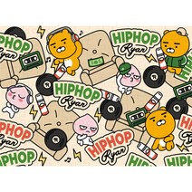 500피스 직소퍼즐 - 카카오프렌즈 힙합, 단품, 단품
