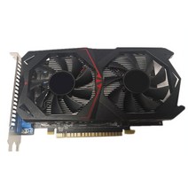 컴퓨터 그래픽 카드 gtx1050 2gb ddr5(듀얼 냉각 팬 포함) 128비트 컴퓨터 그래픽 카드