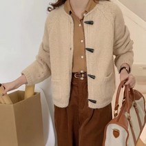 가디건 자켓 JACKET 여성 재킷 코튼 코디 빅사이즈 원피스위에입는 검정 5xl 120 니트 쟈켓 잠바