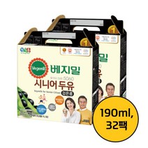 베지밀 5060시니어두유 190mlx32팩