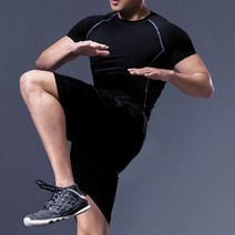 에이치플러스몰 웨이트옷 헬스장웨어 운동복세트 츄리닝 반팔운동복