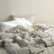 1300K 퓨어바이오 고밀도 60수 차렵이불 베개세트 SS