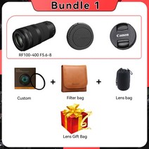 캐논 렌즈 카메라 RF 100400mm F568 IS USM 풀 프레임 미러리스 자동 초점 줌 망원 RF100 400 100 400mm, 2.캐논 RF - Bundle 1