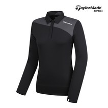 [테일러메이드]여성 상단 배색 카라 티셔츠 TWTYJ7987-199