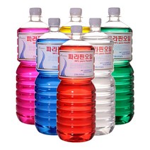 캔들용 액체파라핀 1.8 L 파라핀 오일 1상자 (12병) + 깔대기 증정, 노랑