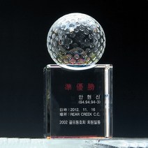 E420 _ 홀인원 싱글 알바트로스 골프 트로피 기념패 상패 싸이클버디 사이클버디 이븐파 이븐 언더파 언더 라베 크리스탈 주석 청동 크리스탈컵