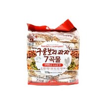구운보리과자 7곡물 320g/엉클팝/뻥튀기/밀펑/과자, 구운보리과자 7곡물 320g/엉클팝, 320g, 1개