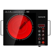 1구 인덕션 가정용 밥솥 2200W 방수 블랙 크리스탈 쿡탑 스토브 전 1669770, 01, 유럽 연합