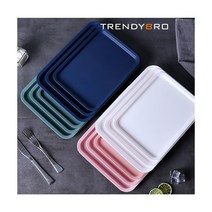 모던 멜라민쟁반 사각트레이