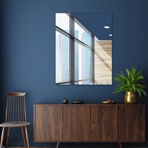 미소아이 맞춤용 벽거울 400 x 600 mm, 투명
