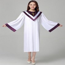성가대복 성가대가운 찬양 현대 의류 크리스찬 교회 합창단 성자 의상 여성 성직자 가운 시 클래스 서비스 수녀 노래 AliExpress, design 10+XXL