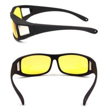 야간운전용 안경 감광 썬글라스 커버안경 옐로우