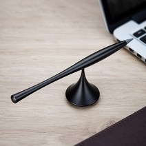 시그니처 무중력펜 데스크인테리어 금속 볼펜 블랙, 상세페이지 참조