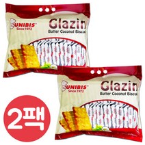 글래진 버터 코코넛 비스킷420g 10.5gx40개 x2팩 티포, 글래진 버터 코코넛 비스킷420g(