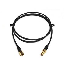 메카 SMA 연장케이블 RP-SMA 역방향0.5M-50M RG-174, 10m, 1개