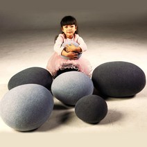 인테리어 조약돌 쿠션 고탄력 PP소재 소품 장식 자갈 돌 수석 방석 홈트리 DIY, 레귤러 딥 믹스